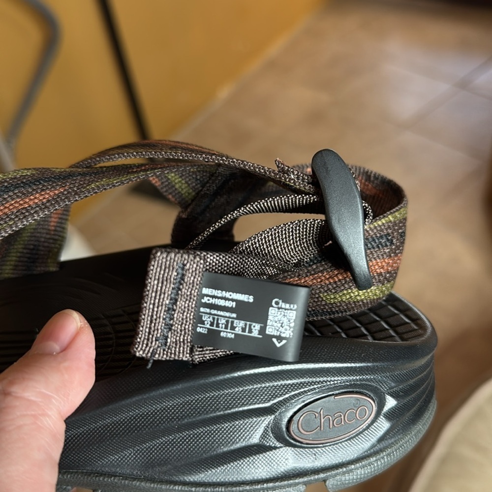 NWOT Chaco Z/Volv 2 Sandals Ambit Java Brown Men’s Size 12 Lightweight Hiking - Picture 8 of 8